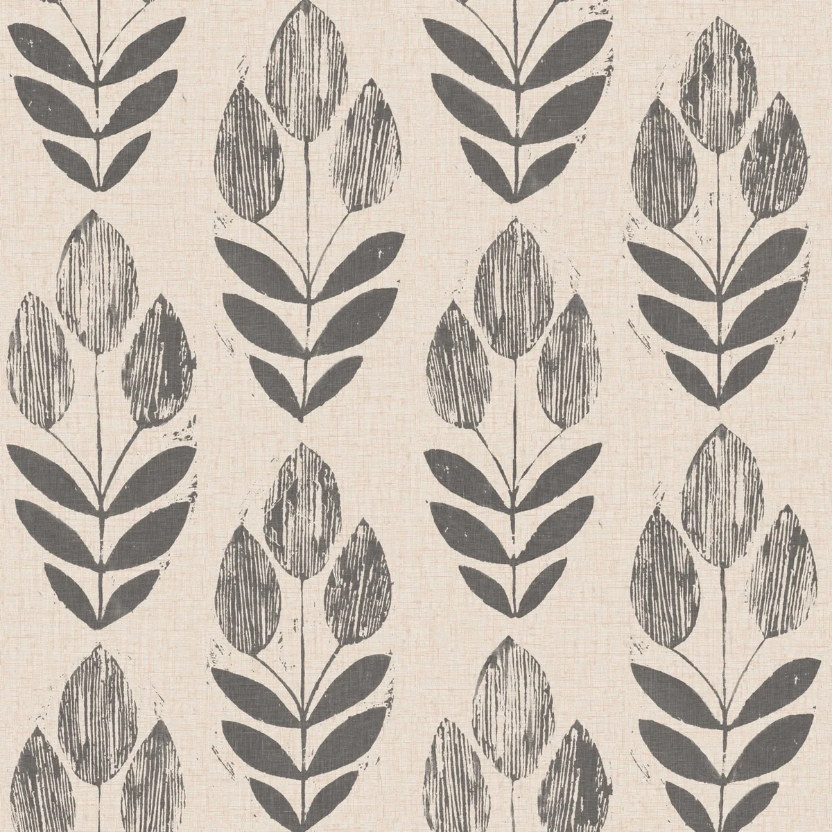 NuWallpaper Folk Tulip Vinyl Peel And Stick Wallpaper, 216-in by 20.5-in, 30.75 sq. ft. 2228