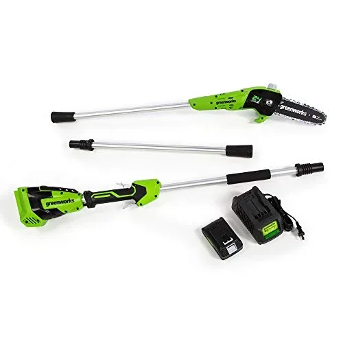 Greenworks Tools Greenworks 24V 8" Cordless Pole Saw Kit 7425