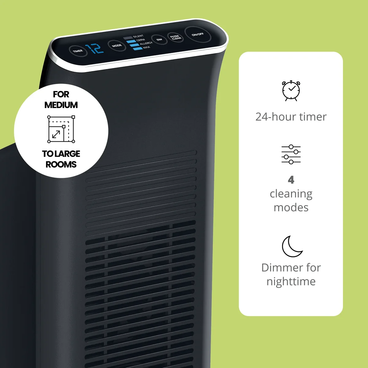 Ionic Pro Platinum Air Purifier with Blade Filter 4615