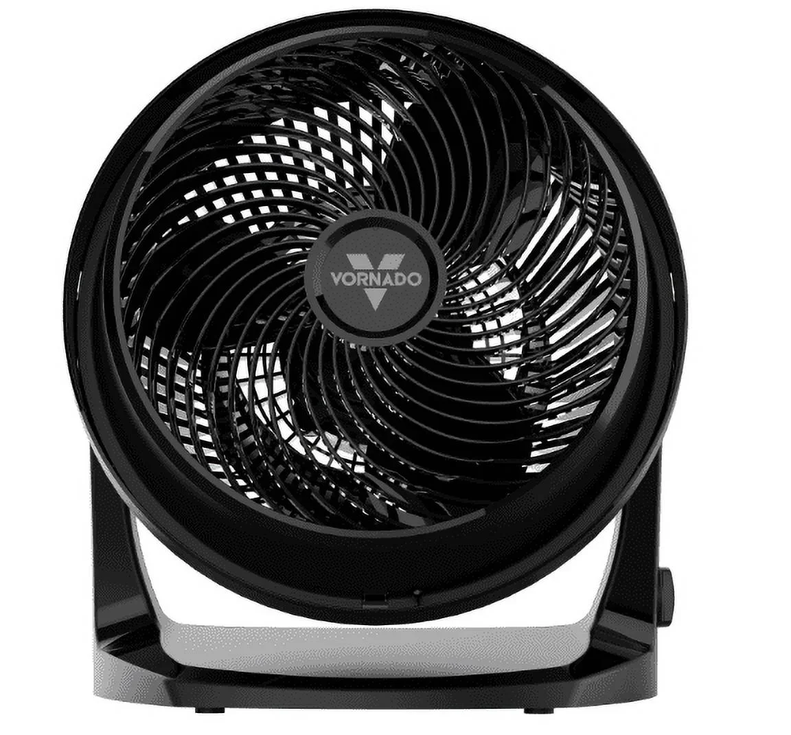 Vornado 62 Whole Room Air Circulator, 3-Speed, Floor Fan for Bedroom, Office, Home, Quiet Cooling, Black 0912