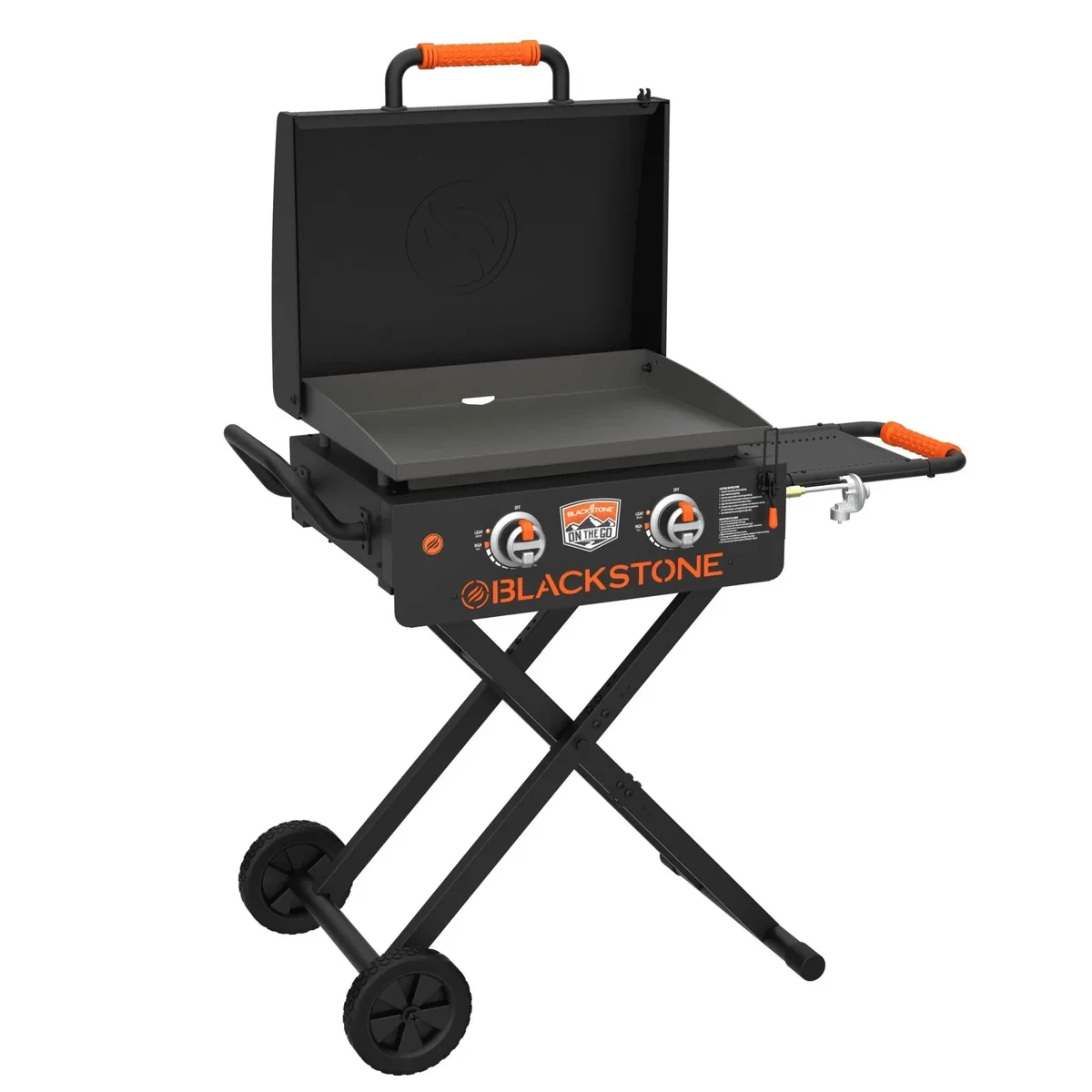 Blackstone On the Go 2-Burner 22" Scissor Cart Griddle with Hood 5090