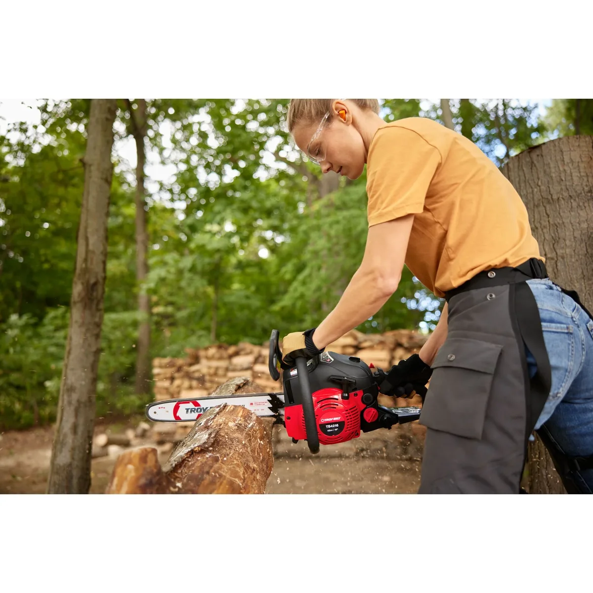 Troy-Bilt 42cc 16" Gas Chainsaw, TB4216 6866