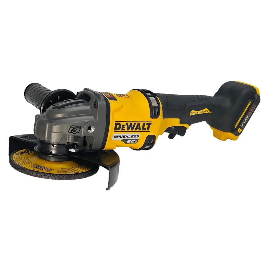 DEWALT FLEXVOLT 60V MAX 4-1/2 in to 6 in Cordless Grinder (DCG418B) – 13 Amp Power, 9,000 RPM, Kickback Brake, Tool Only 7990