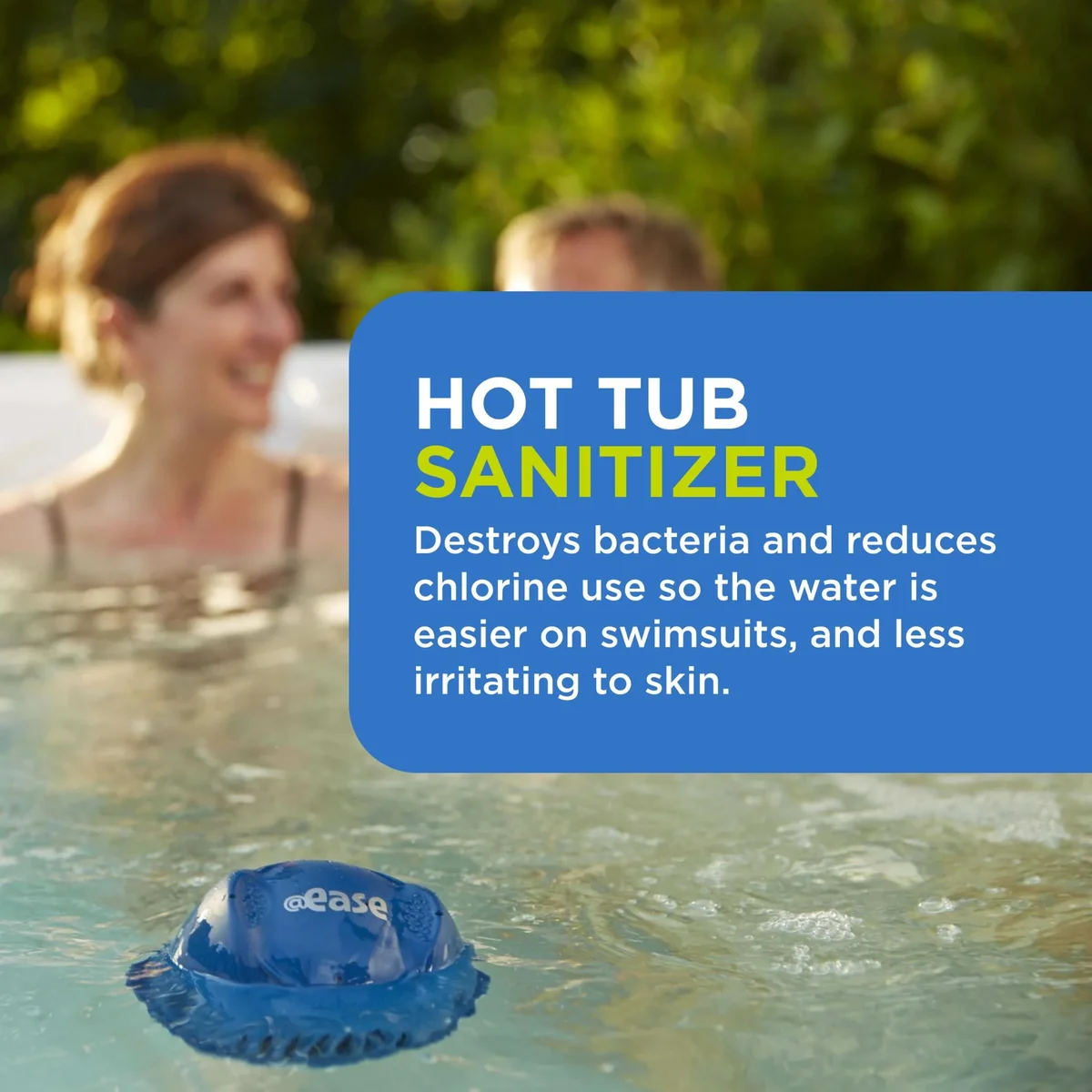 Everdaily Essentials @ease Floating Sanitizing System plus @ease SmartChlor Cartridge 3 Pack, Set Ref. 1068
