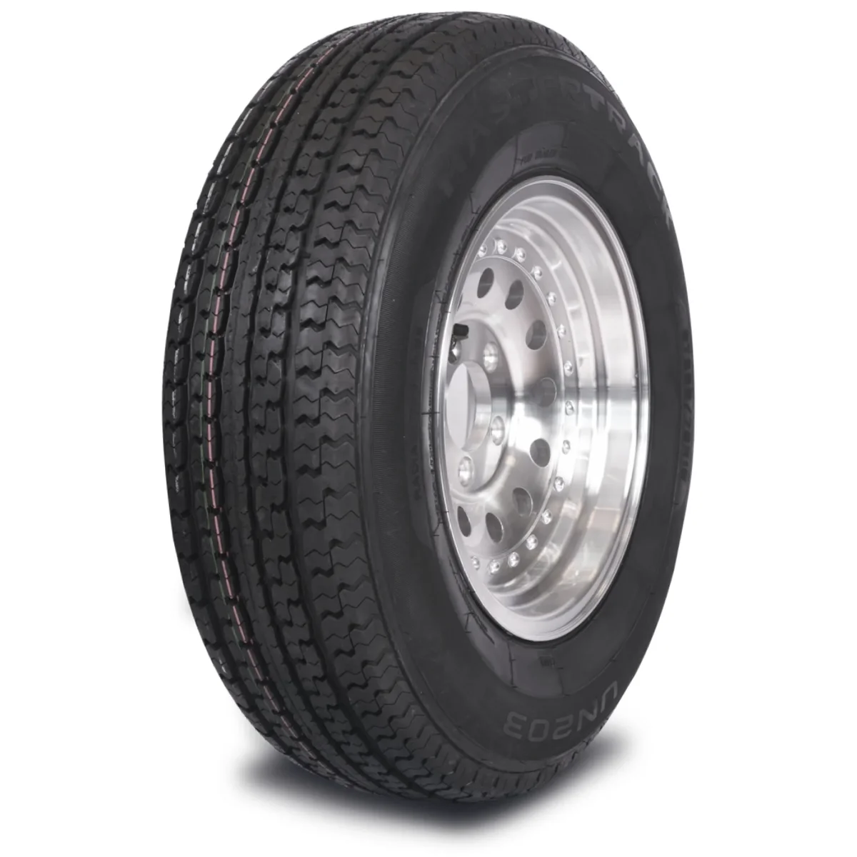 Mastertrack UN203 ST225/75R15 10 Ply 117M Load Range E Radial Trailer Tire- ST 225/75/15 (Tire Only) 0634