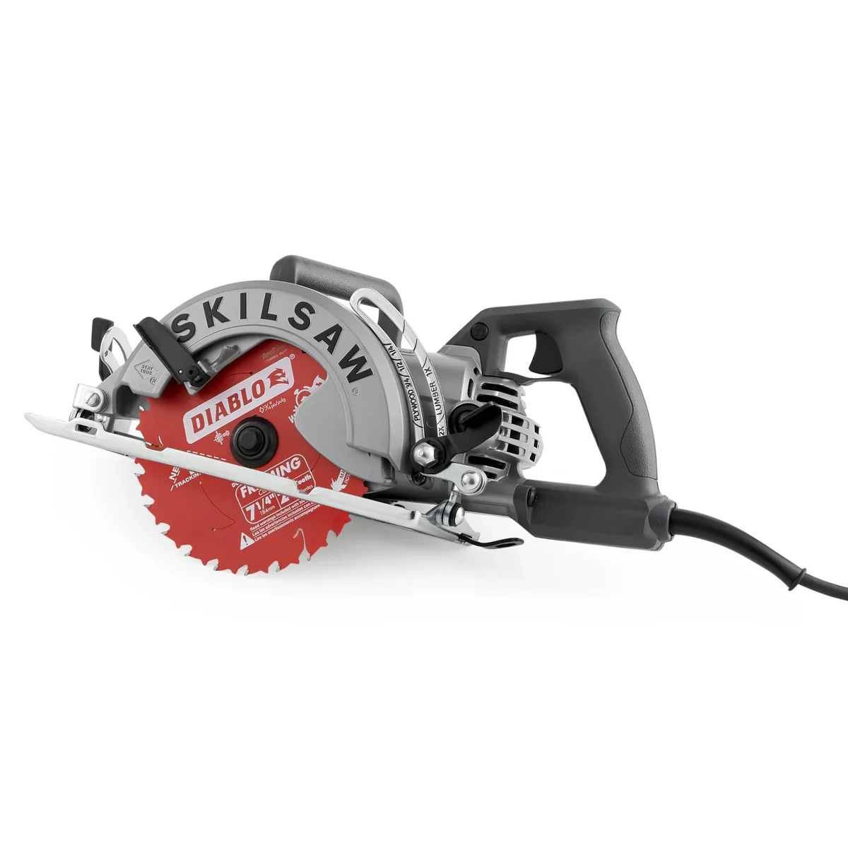 Skil saw Diablo 7-1/4" 15 Amp Corded High Torque Motor Aluminum Worm Drive Saw 6024