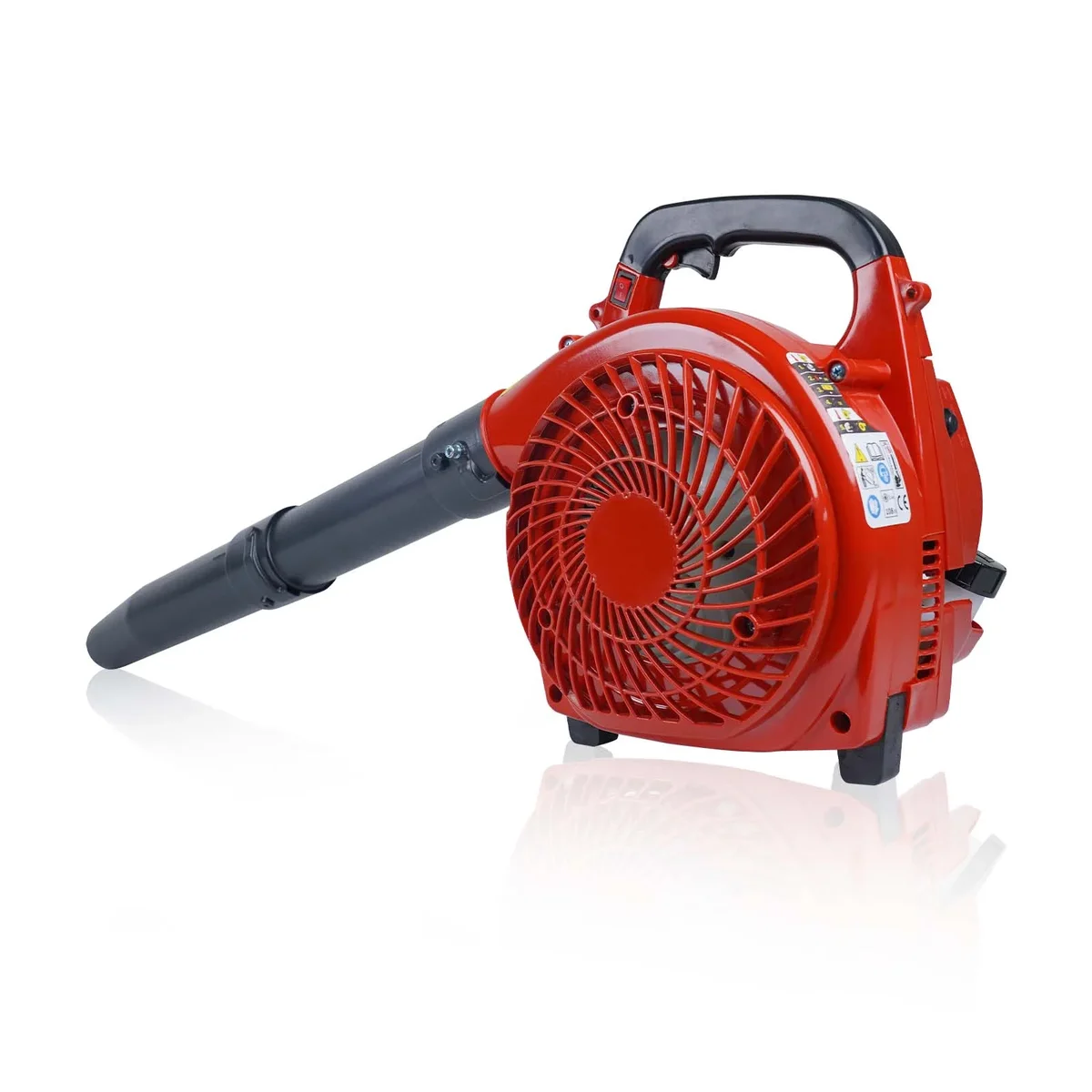 Wildbreak Handheld Gas Leaf Blower 28 CC, 1.1 HP, 490 CFM, 180 mph, for Lawn Care, Red 8731