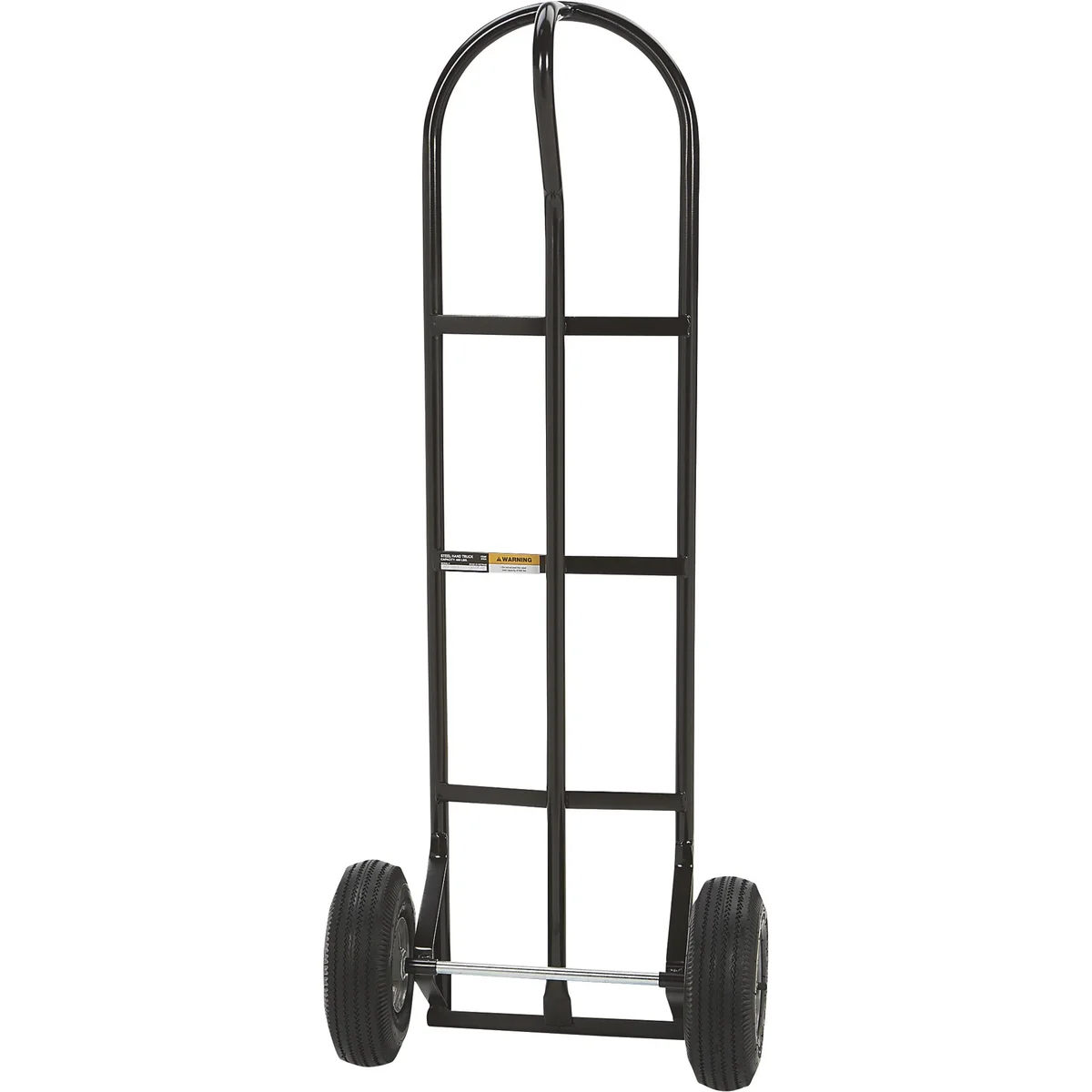 Ironton Steel Pneumatic Hand Truck, 600-Lb. Capacity, 16.93in.L x 21.65in.W x 51.57in.H 1049