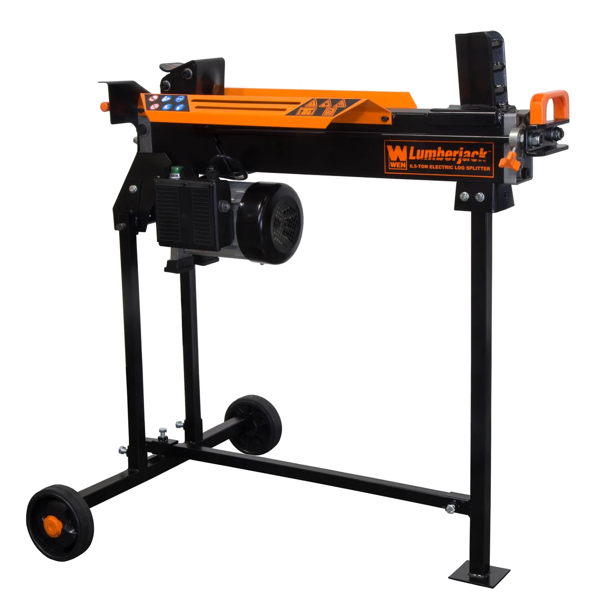 WEN 6.5-Ton Electric Log Splitter with Stand 8941
