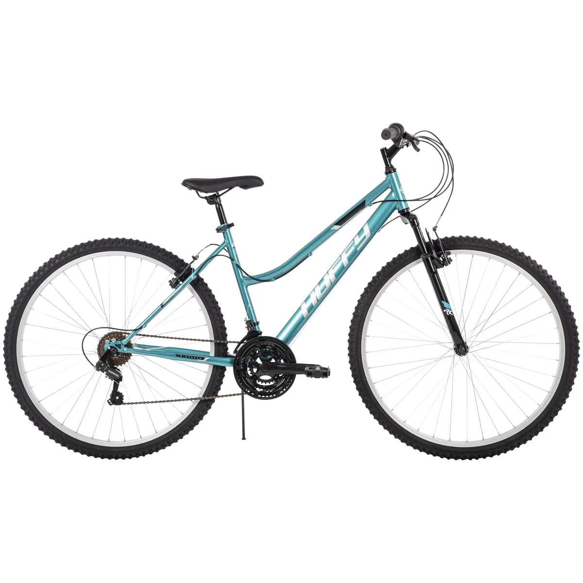 Huffy 29" Rock Creek Mountain Bike, Fits Riders 60"+, Teal, Adult, Women's 8707