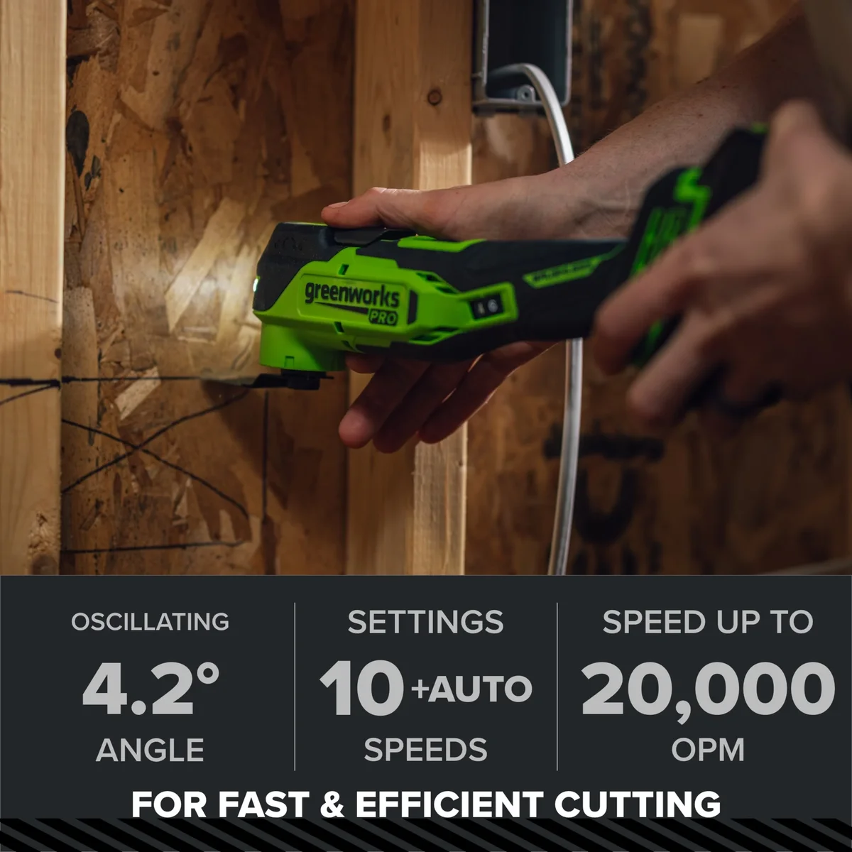 Everdaily Essentials 24V Brushless Multi-Tool, Tool Only, MT542A1 Ref. 3525