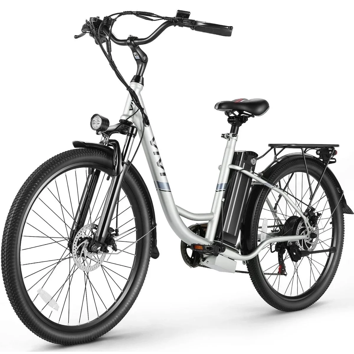 Vivi 26'' Electric Bike for Adults 500W Electric Bike with 48V Removable Battery, Electric Commuter Cruiser Bike 19.8MPH City Electric Bike with  2194