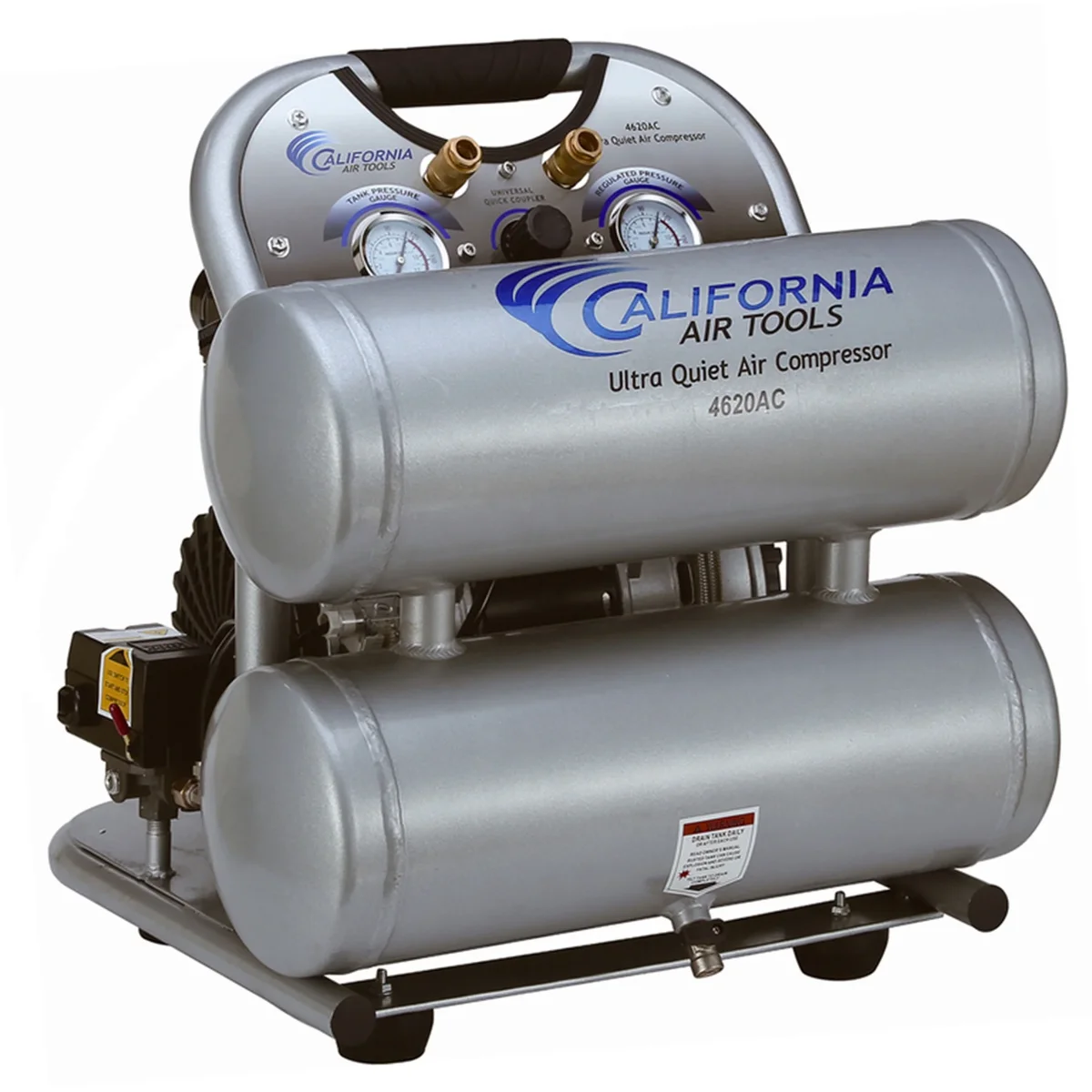 California Air Tools 4620AC 2 HP Portable Air Compressor 4.6 gal 6335