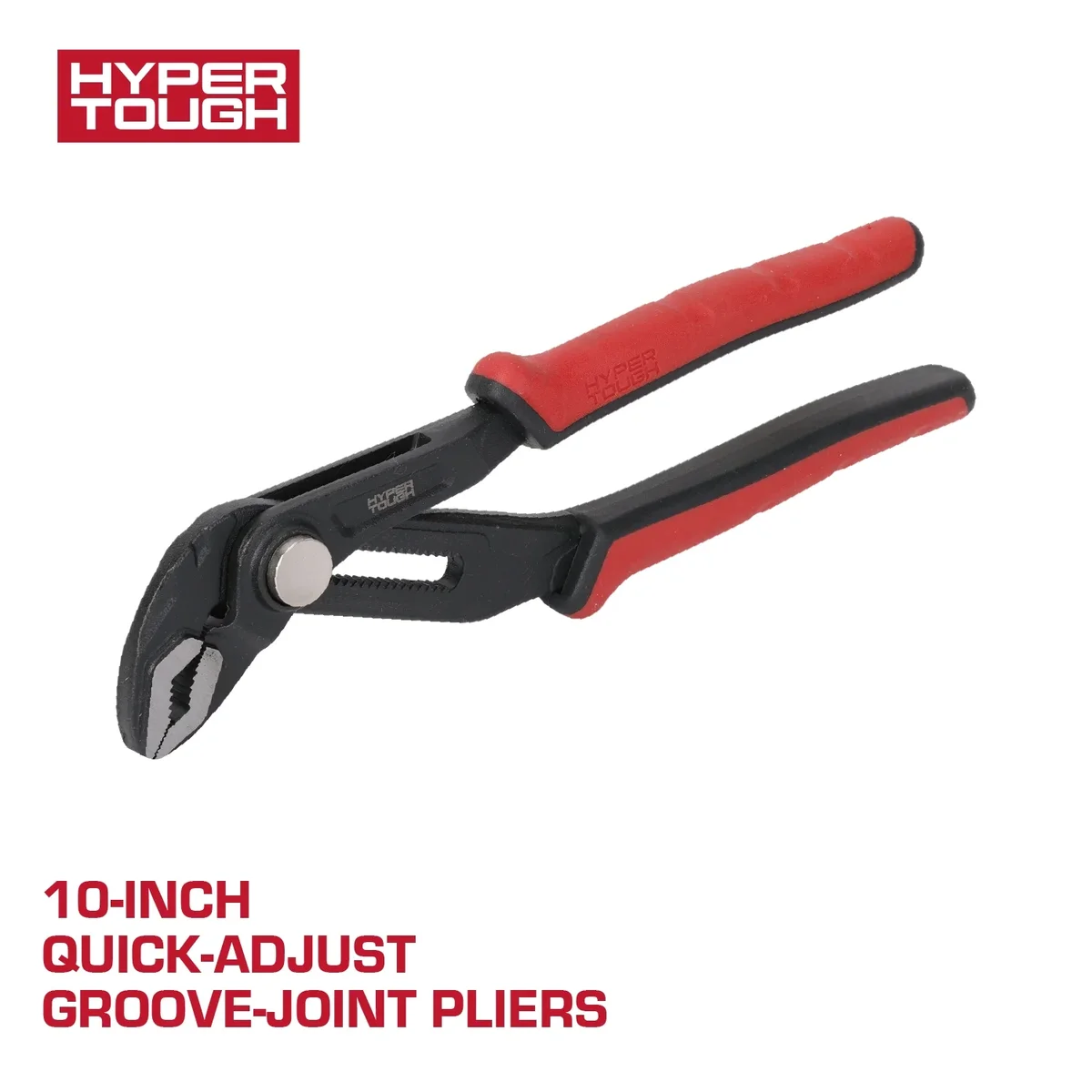 Hyper Tough 10-inch Quick Adjust Groove Joint Pliers 9412