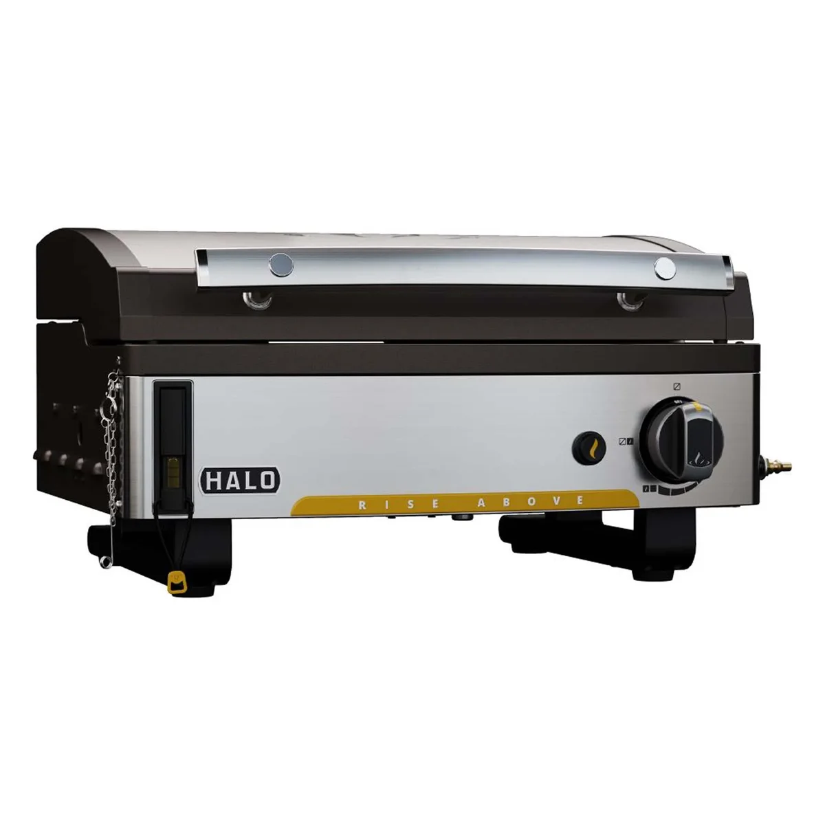 HALO Elite1B 1-Burner Outdoor Propane Gas Griddle with 2-Zone Cooking and Compact Design 4288
