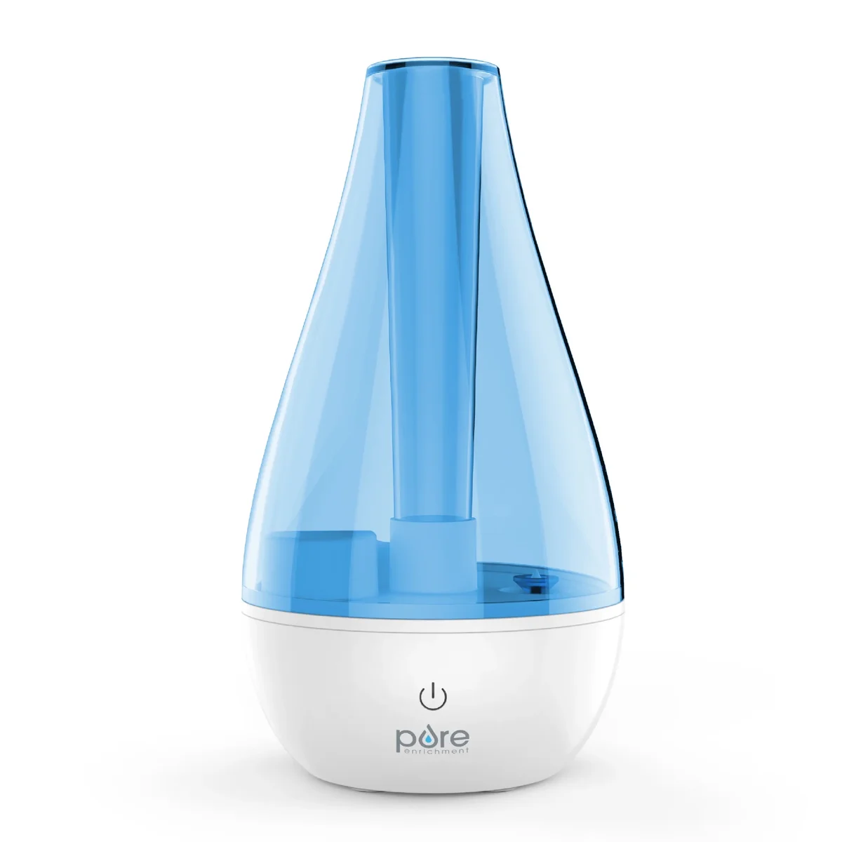 Pure Enrichment Ultrasonic Cool Mist Humidifier - Compact, 2 Mist Settings, Night Light, Auto Shut-Off - For Small Rooms, Offices, Nurseries, & Plants 4401