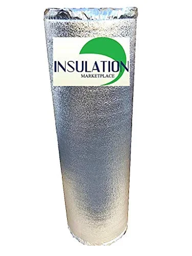SmartSHIELD -3mm 48"x10ft Reflective Insulation roll, Foam Core Radiant Barrier, Thermal Insulation Shield - Engineered Foil 6407