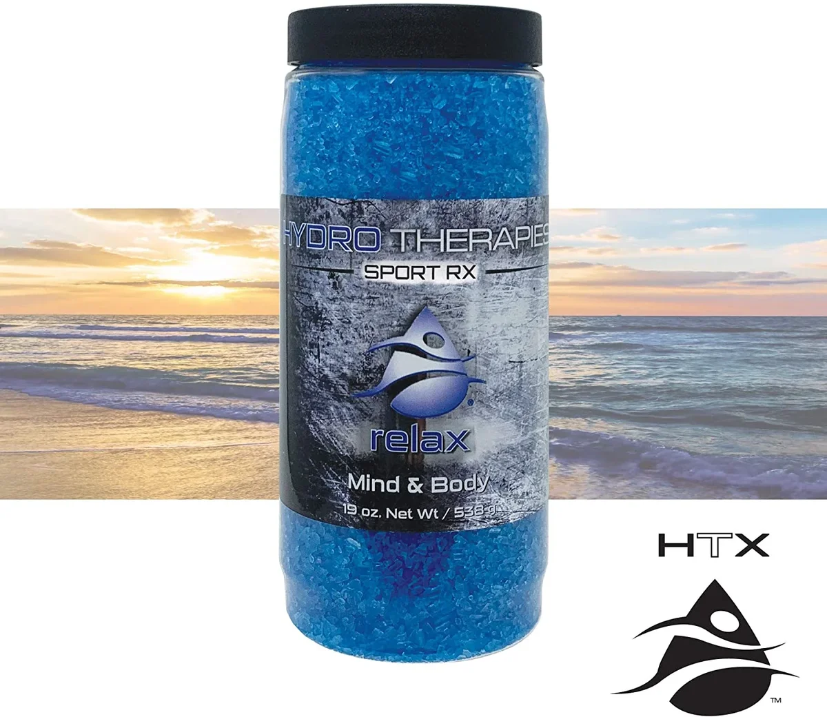 inSPAration Hydrotherapies Sport RX Relax Crystals 19 oz for Spa and Hot Tub Use 6931