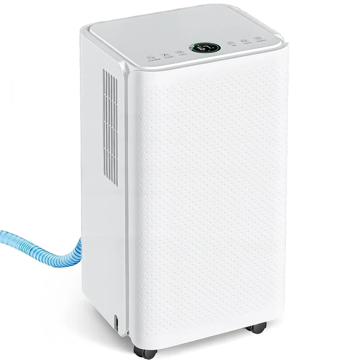 Simenmax Dehumidifiers for Basements,Whole House with Drain Hose, Dehumidifier for Home Dehumidifiers suite for Bathroom，2L 3917