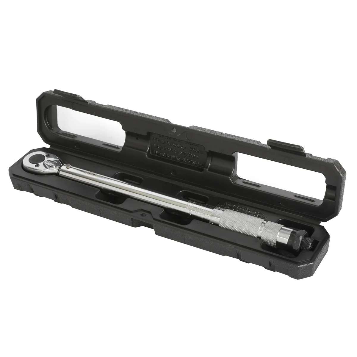 Hyper Tough Heavy Duty 3/8-inch Torque Wrench with Storage Case, 15-80 ft-lbs 3701