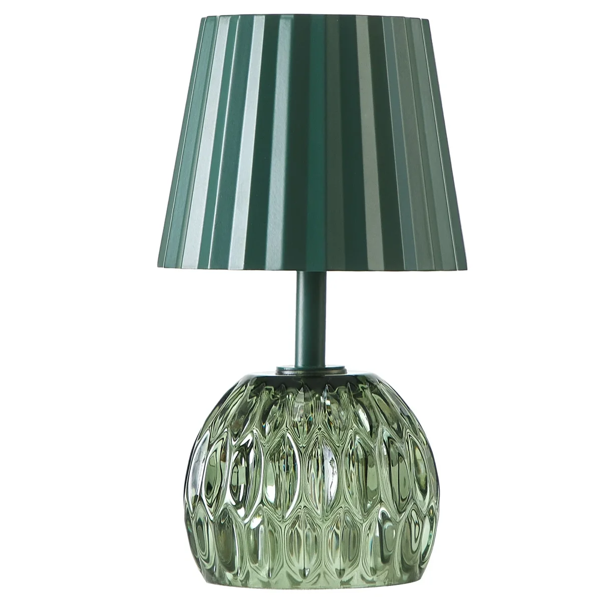Beautiful by Drew Barrymore Beautiful Portable Rechargeable Thyme Green Table Lamp by Drew Barrymore, 7.9" H 7143