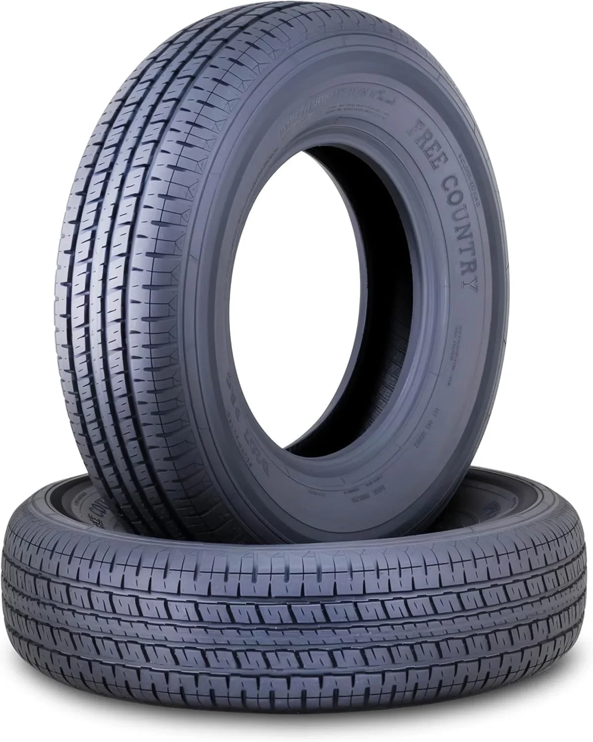 Free Country New Premium Radial ST 225/75R15 10 Ply Load Range E Trailer Tires, Set of 2 3439