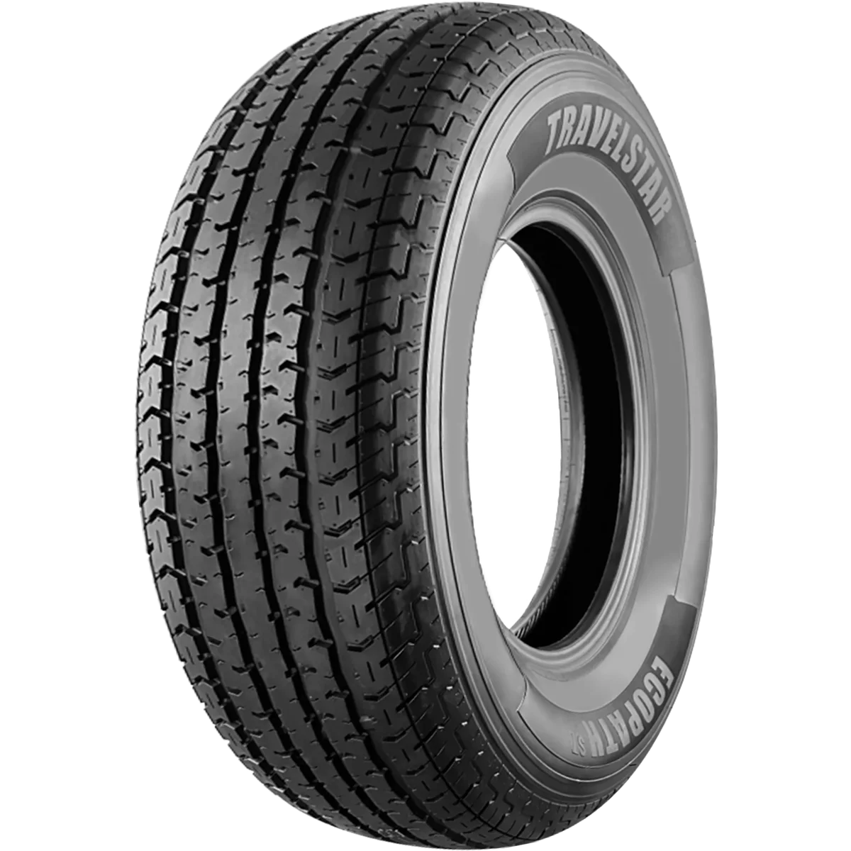 Travelstar Ecopath ST ST205/75R15 8 Ply 107M Load D Radial Trailer Tire - ST 205/75R15(Tire Only) 1846