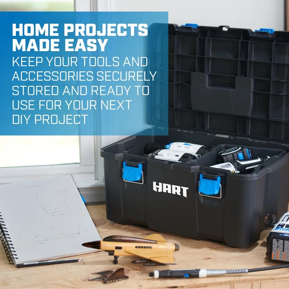 HART Stack System 21 Inch Tool Box, Fits Modular Storage System 8817