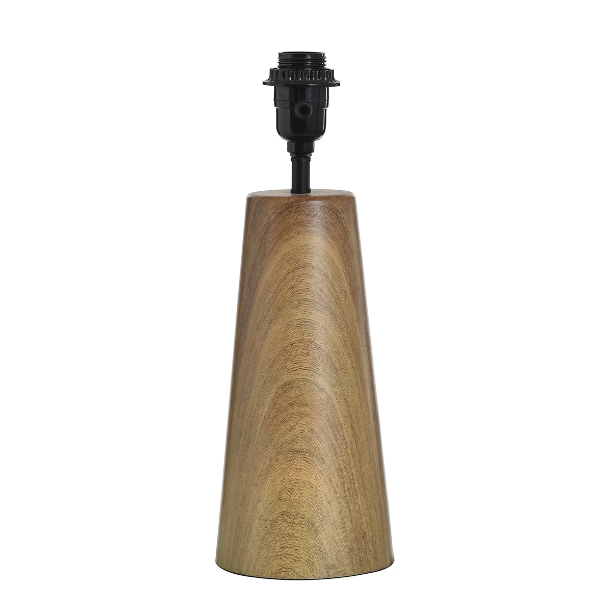 Better Homes & Gardens Wood Grain Finish Table Lamp with Pleated Shade 3988