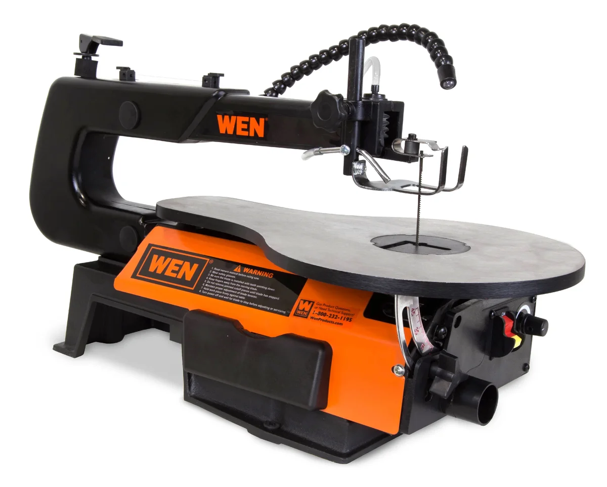 WEN 16-Inch Two-Direction Variable Speed Scroll Saw, 3921 4233