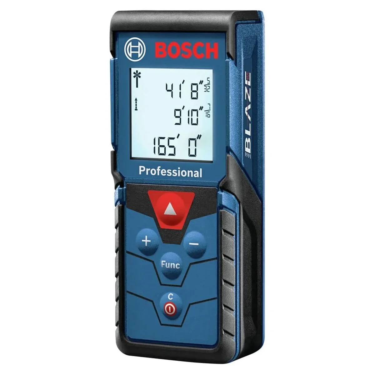 Robert Bosch Bosch BLAZE Pro 165 Foot Handheld Digital Backlit Laser Measure Tool 8250
