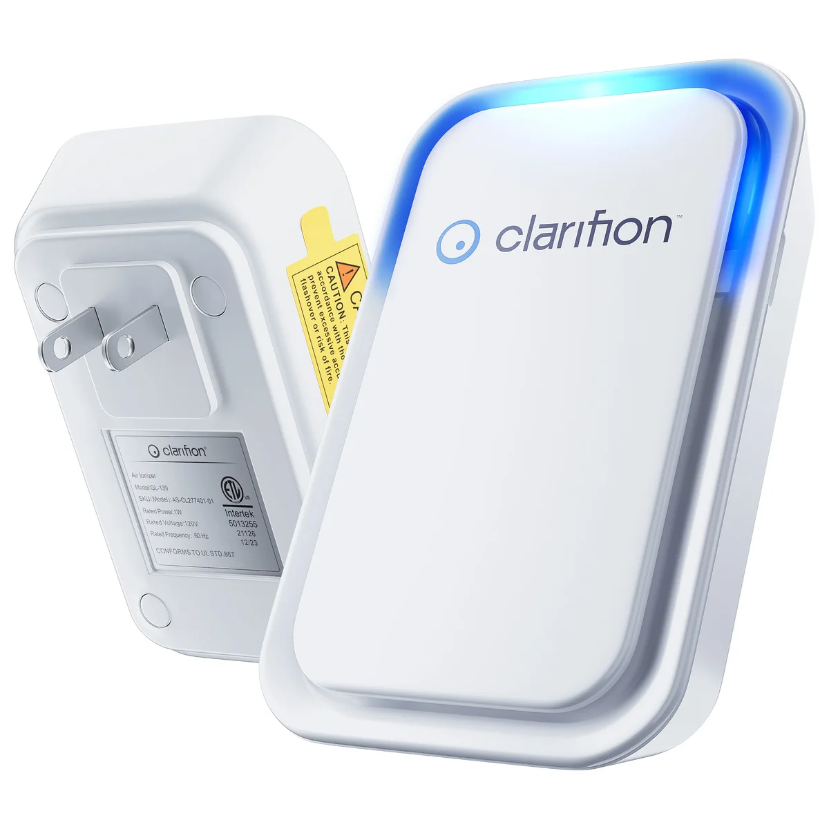 Clarifion Air Ionizer for Home - Negative Ion Filtration System 6404