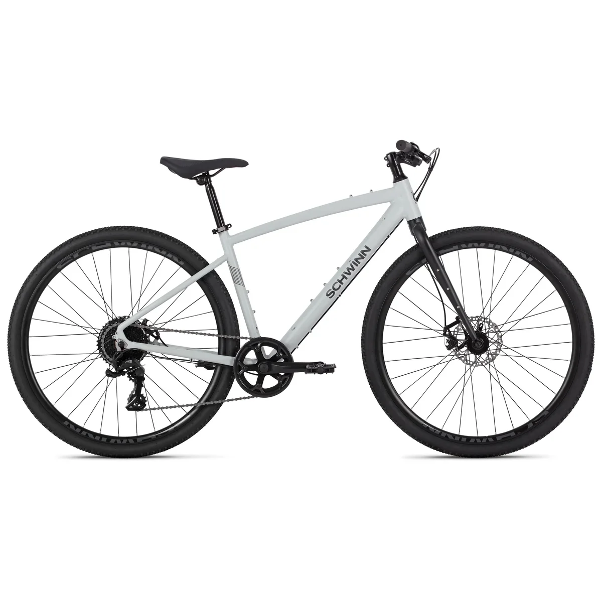 Schwinn Horicon Sport Adult Unisex 700c Gravel Bike, Gray Bicycle 5580