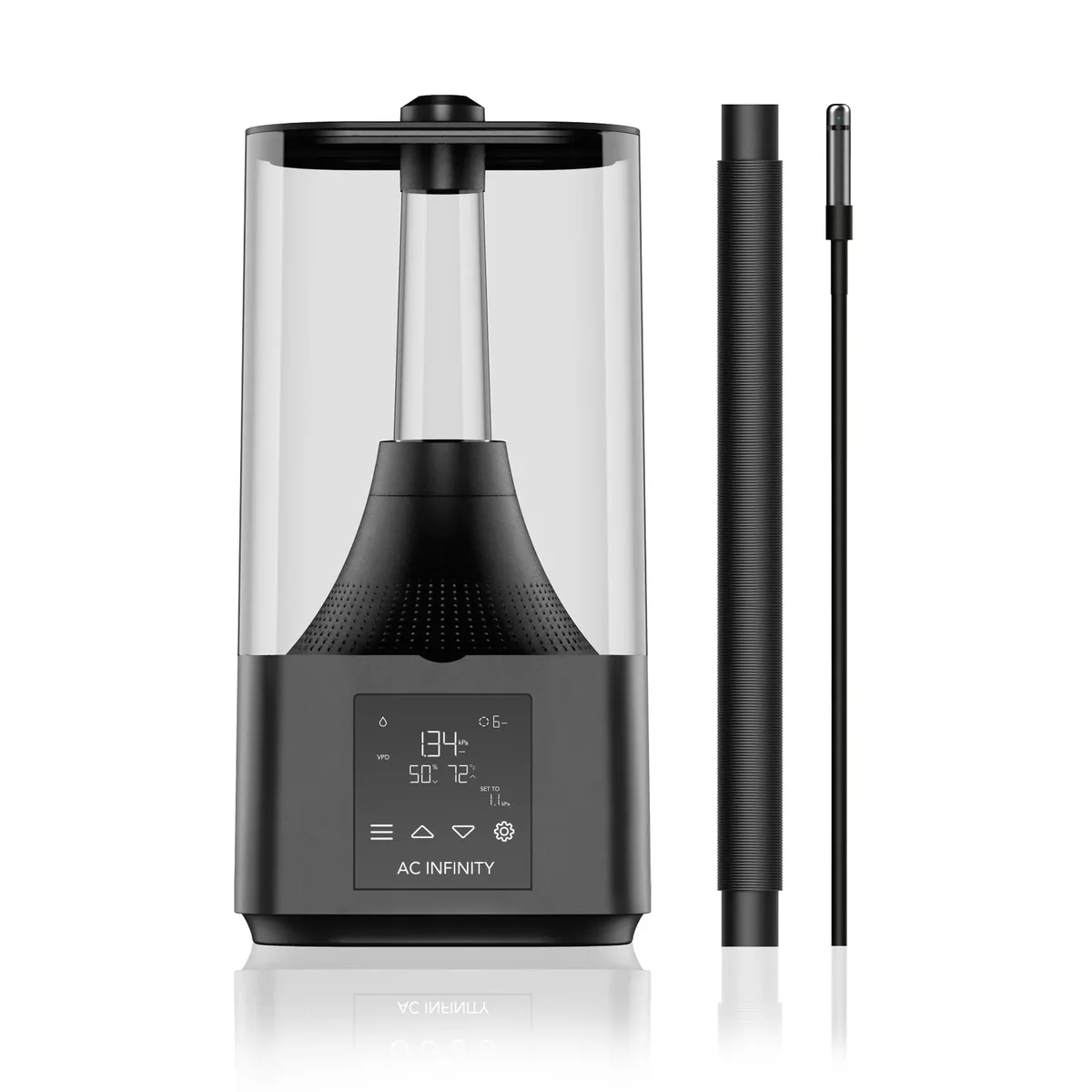 AC Infinity CLOUDFORGE T3, Plant Humidifier 4.5L with VPD and Humidity Controller, Detachable Tubing, Indoor Room Humidifier with Redesigned No-L 0248