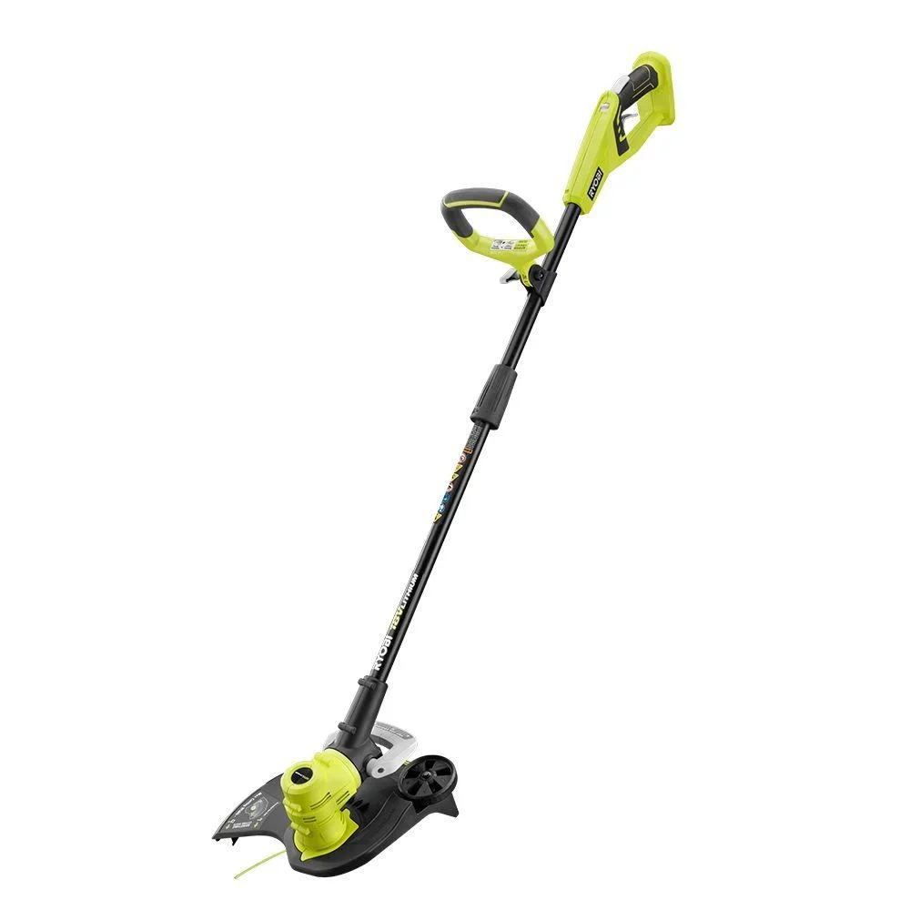 Ryobi 18-Volt ONE+ Straight Shaft String Trimmer/Edger, Lightweight Design 10-12 in 1943