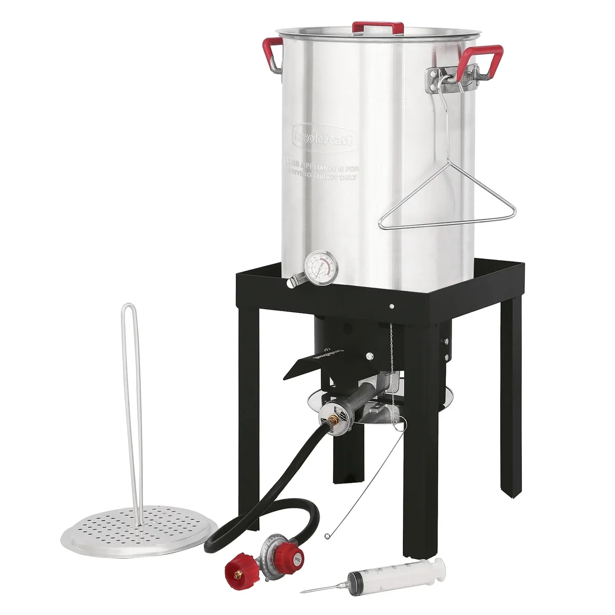 Everdaily Essentials 30 qt 50,000 BTU Aluminum Turkey Fryer Ref. 8499