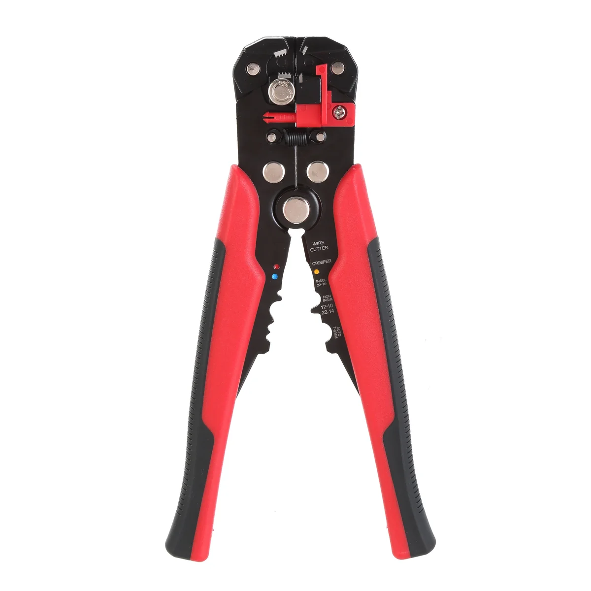 Hyper Tough 8" Self-Adjusting Wire Stripper 8TD0016D, New, 0.75 lb 1919