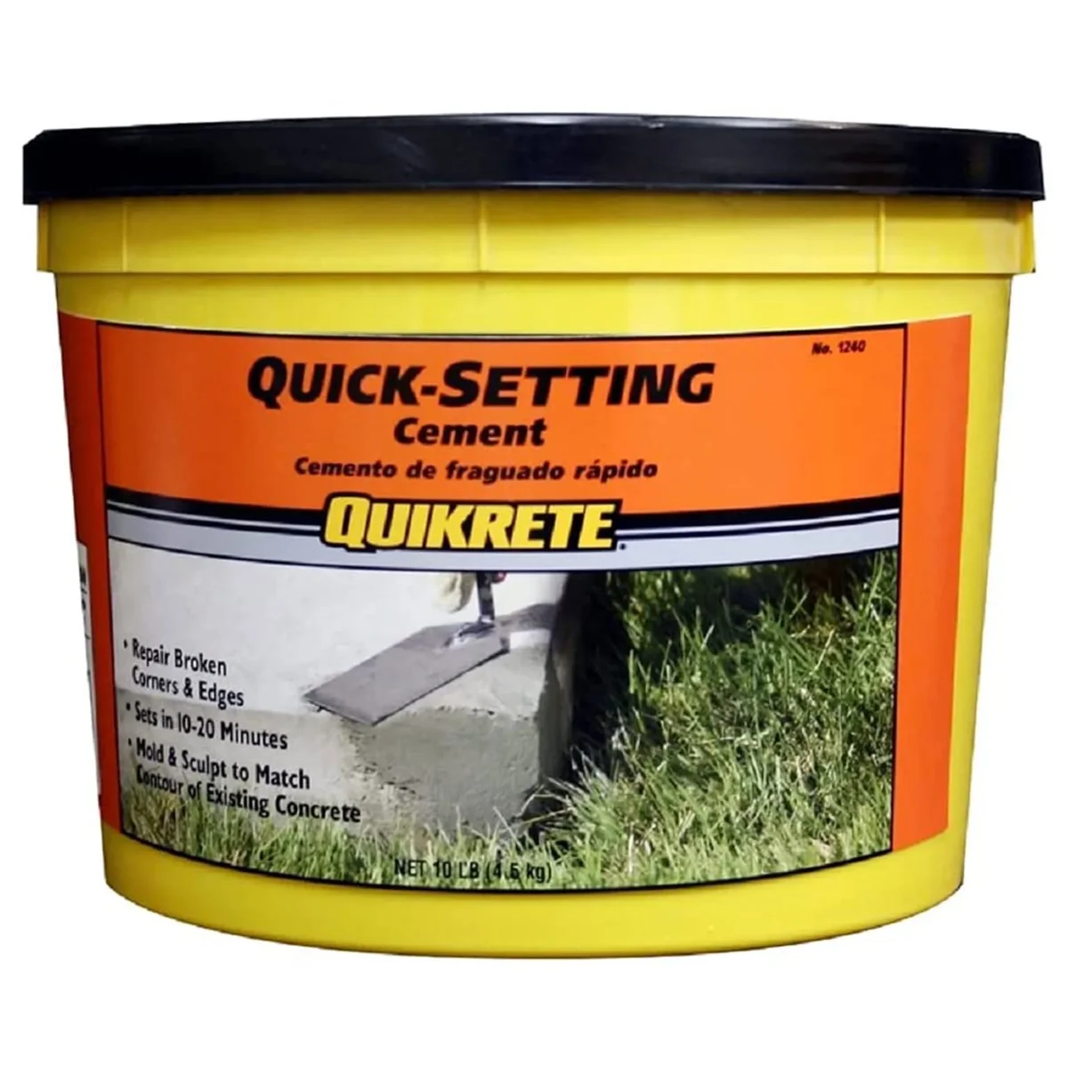 Quikrete 1240-11 Quick Setting Cement Mix 10-LB 4007