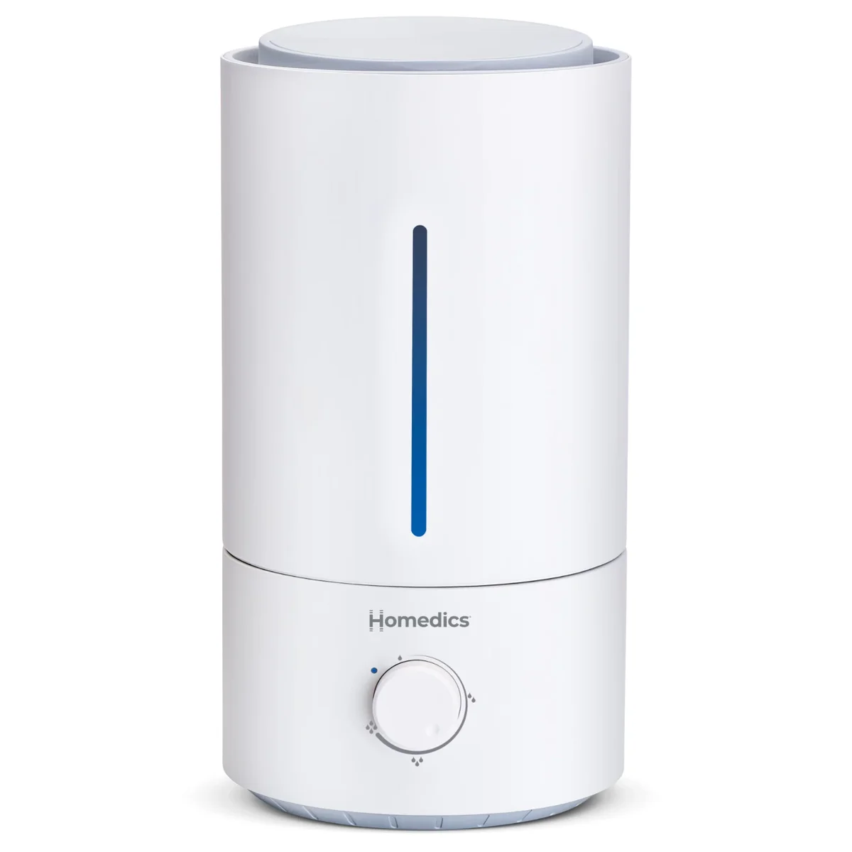 Homedics, Cool Mist Ultrasonic, Easy Top Fill Humidifier with up to 44 Hour Run Time, UHE-CMTF20, White 3338
