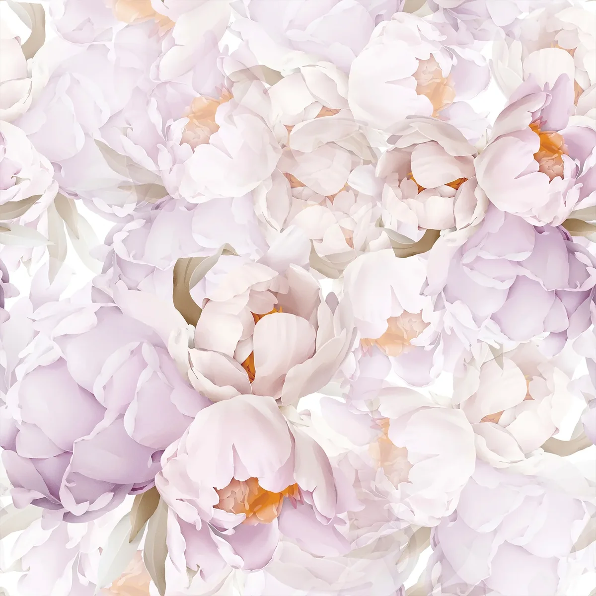 VEELIKE Lavender Pink Peony Blossom Floral Wallpaper 17.7''x118'' Large Floral Peel and Stick Wallpaper Floral Wall Mural Self Adhesive Removable 4850