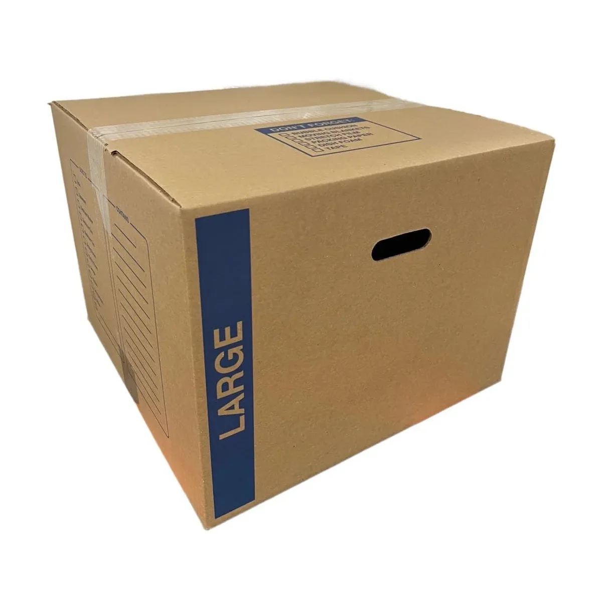 supplyhut 10 - Pack Large Cardboard Moving Boxes 20x20x15 32 ECT With Handles 3795