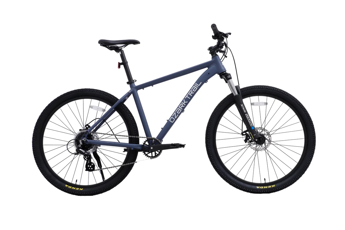 Ozark Trail 27.5" M.2 Ridge Mountain Bike, Large Frame, Fits Riders 5'9" - 6'2"+, Blue, Adult, Unisex 5171