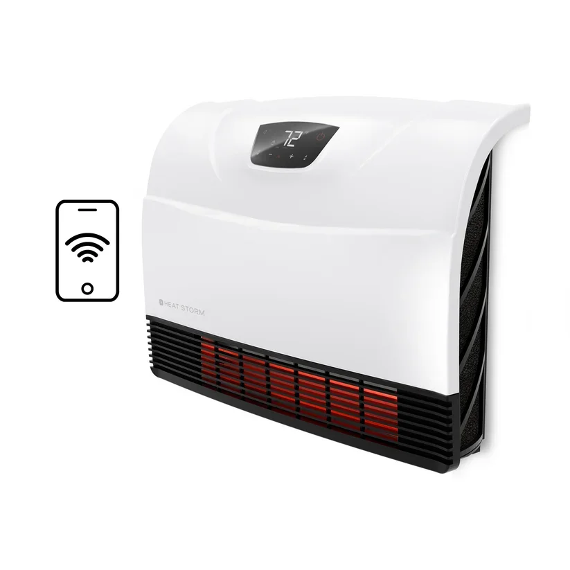 Everdaily Essentials 1500 Watt Smart Infrared Wall Heater with Wi-Fi by Ref. 3257