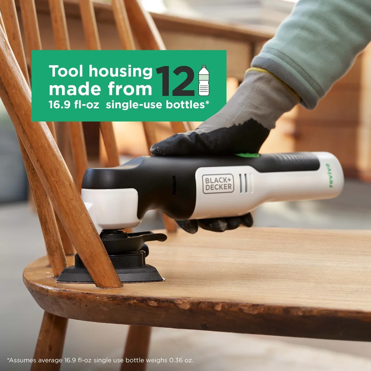 BLACK+DECKER 12V MAX reviva Oscillating Multi-Tool Quick Blade 8644