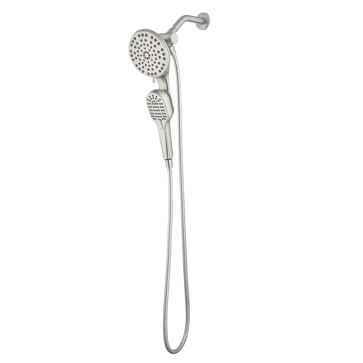 Everdaily Essentials Magnetic Dual Showerhead Combo, 4-Spray, Satin Nickel Ref. 6135