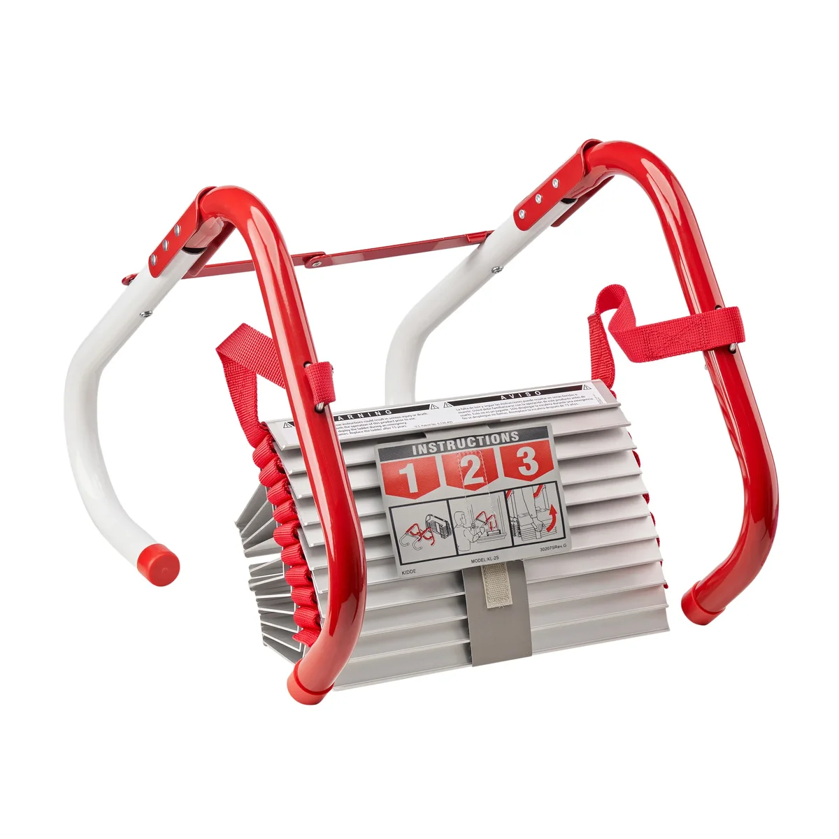 Kidde 2-Story Fire Escape Ladder with Steel Anti-Slip Rungs 0246