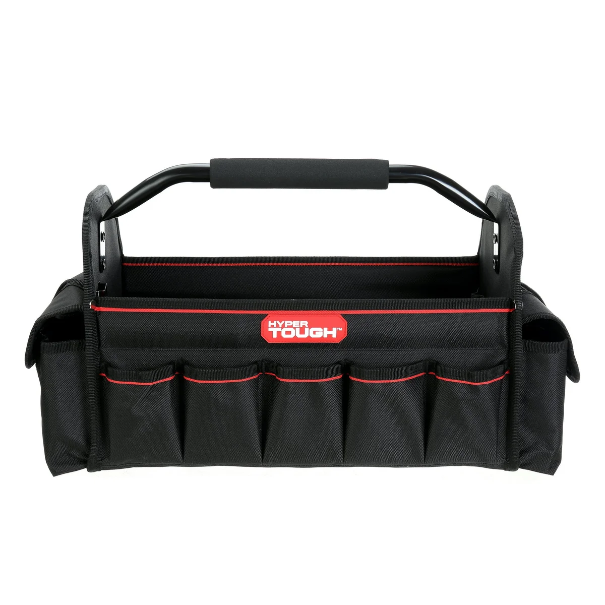 Hyper Tough 16-inch Open Top Tote with Soft Grip Handle 5254